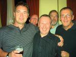 Mike Norris, Colin Wood and Howie Nixon. behind Sam Summersgill and Ken Monaghan